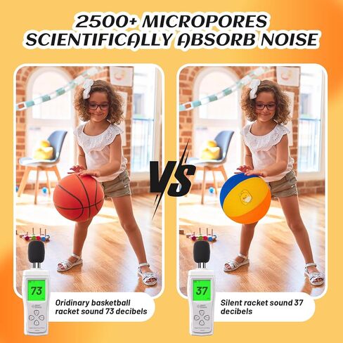 كرة السلة الصامتة الناعمة والآمنة في الأماكن المغلقة مقاس 5، كرة أحلام دريبل الصامتة، مراوغة كرة السلة الهادئة، كرة سلة إسفنجية يدوية صامتة داخل ساحة منزلك، ألعاب ممتعة مثالية لتدريب كرة السلة للأطفال in Kuwait