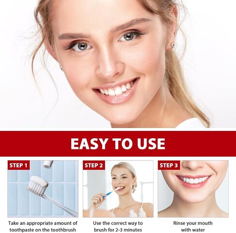 معجون أسنان Sp-6 Ultra Whitening، Sp 6، معجون أسنان Ultra Whitening Sp - 6، معجون أسنان بروبيوتيك لتفتيح الأسنان، معجون أسنان للعناية بالتنظيف العميق (قطعتان + 2* فرشاة أسنان) in Saudi Arabia