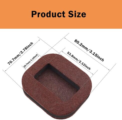 16 قطعة من أكواب عجلات الأثاث ذات العجلات العالمية وسدادات العجلات البنية لحماية الأرضية المتوافقة مع جميع العجلات N-019-BK in Kuwait