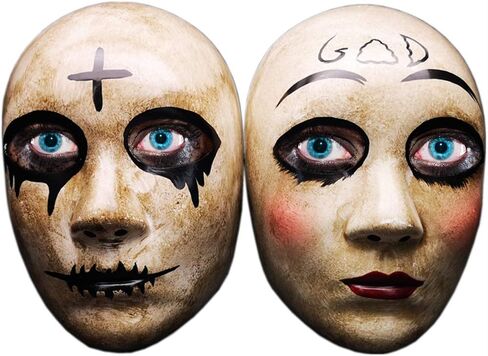 Purge Mask for Adult Halloween costumes: Cross and God Masks, Scary Horror Face, for Cosplay Masquerade Clown Party in Saudi Arabia
