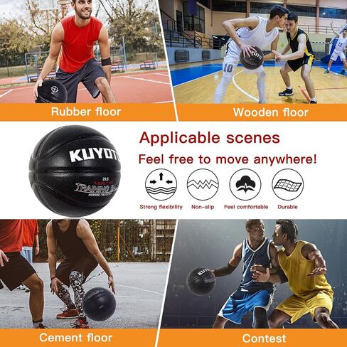 KUYOTQ 3.3LBS Weighted Heavy Size 7 Basketball in Saudi Arabia
