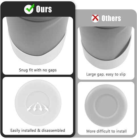 Mokoart Silicone Boot Compatible with Owala Kids Water Bottle 16/14 oz, Anti-Slip Rubber Bottom Protective Sleeve for Owala Kids FreeSip 16oz, Accessories for Owala Kids Flip 14oz in Saudi Arabia