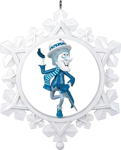 زينة عيد الميلاد التذكارية المميزة لعام 2022، العام الذي لا يوجد فيه سانتا كلوز الذي يغزل الثلج البخيل in Saudi Arabia