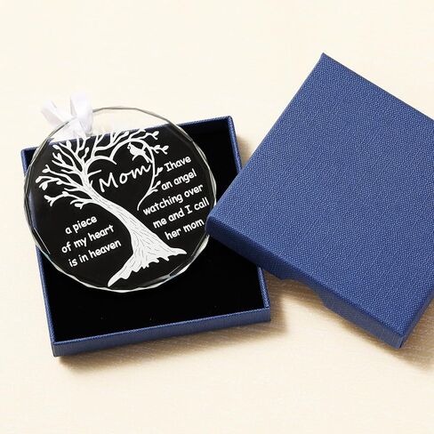 Christmas Memorial Gift, Bereavement Sympathy Gift for Loss of Loved One Father, Christmas Tree Remembrance Hanging Pendant Remembrance Gifts for Loss of Mather Memory Mom Sympathy Gift (mom) in Saudi Arabia