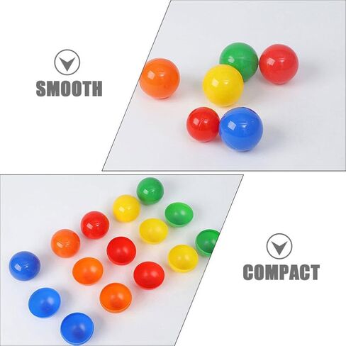 SAFIGLE 100PCS Party Game Balls Bingo Balls Balls Raffle Drawing Balls Balls Openable Game Balls Game Props Activity Party Balls Balls in Saudi Arabia