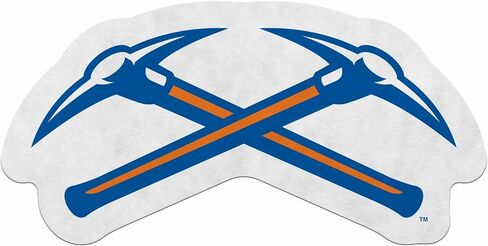 راية مقطوعة الشكل بشكل أساسي من Rico Industries NCAA Wisconsin-Platteville Pioneers - ديكور المنزل وغرفة المعيشة - لباد ناعم EZ للتعليق in Saudi Arabia