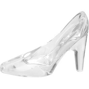 PRETYZOOM Crystal Shoe Decoration Woman Slippers Slippers High Heels for High Heel Shoe Party Decoration Slipper Candy Holder Ornament Princess Glass Miss Statue Dining Table