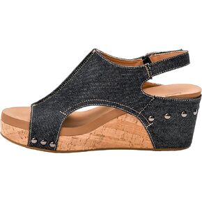 Corkys Footwear Carley Womens 2.5" Wedge Size 06