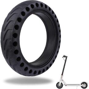 MMG Solid Tire 8.5 x 2 Inches Replacement for Electric Commuter Scooter Xiaomi M365 Mi – Sturdy honeycomb airless puncture-proof design Never Runs Flat