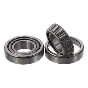 Cone and Cup Set 2Pcs Bearing Steel Easy for Maintenance Single Row 30206 Tapered Roller Bearing Durable Cone Shape Wheel Bearings