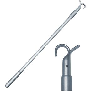 Telescopic Draw Rod for Cordless Blinds Zebra Blinds Honeycomb Blinds Draw Wand to Pull and Push The Shades Down and Up Roller Shade Replacement Part with Hook