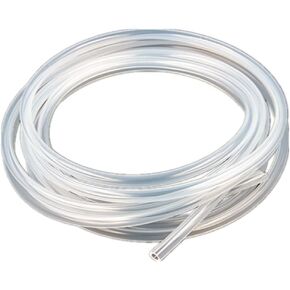 Unifizz Transparent Silicone Tube 2mm ID x 6mm OD 3.28 ft(1m) Silicone Rubber Tube Silicone Tube Food Grade Air Hose, Used for Pump Transfer Clear, 1pcs