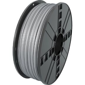 MG Chemicals Silver ABS 3D Printer Filament, 2.85 mm, 1 kg Spool