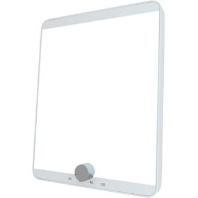 Table Light Box Lamp UV Free 10000 Lux Sun Lamp with Timer Stepless Adjustable Brightness 90° Rotatable Stand for Home Office Travelling