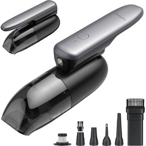 Handheld Vacuum Cordless, Car Vacuum Portable,Lightweight Mini Vacuum Cleaner, 8500Pa Suction Power with Led Light, USB-C Charging for Home & Car, C6mini