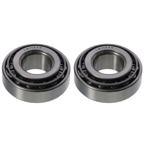Wheel Tapered Bearings 2pcs Tapered Roller Bearing,Durable Chrome Steel Cone and Cup Set(LM11949/LM11910)