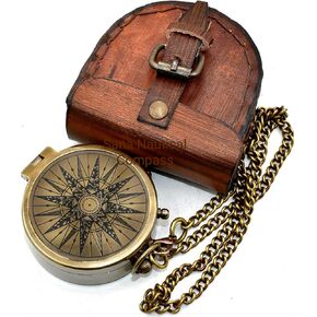 Pocket Compass for Hiking, Survival Instrument Antique “So You Can Always Find Your Way Back Home" Engraved Camping Pocket Compass Nautical Compass Vintage Navigation Outdoor Compass by Rimsha