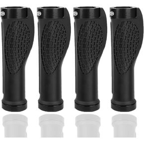 زوجان من مقابض مقود الدراجة بقفل مزدوج، تصميم مريح، مقابض مطاطية واسعة ومقبض أسود للدراجات الجبلية MTB in Kuwait