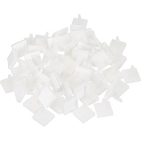 PATIKIL Adhesive Standoff, 60 Pcs Reverse Mount Insulation Bracket Isolation Column PCB Spacer 0.62" Supporting Height for PCB PC Board Support, White