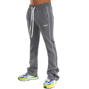 SCREENSHOT Track Pants 3202 Mens Streetwear Premium Stacked Flare Fit Urban Track Pants Workout Athletic Bottoms