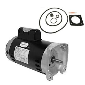 Puri Tech Replacement Motor Kit for Sta-Rite Max-E-Glas 1.5HP PE5F-126L Century SQ1152 Motor with GO-KIT-6