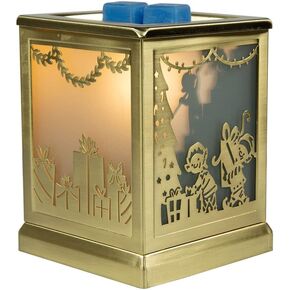 Scentsationals Wax Melt Warmer, Wax Warmer for Scented Wax Melts - Holiday Collection Santa's Helpers - Candle Wax Melter for Fragrance Cubes and Tarts