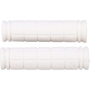 1 Pair bikes Handle Grips , Rubber White bikes Handlebar Grips Cover , avoid Slip bikes Handle Bar Grip , bikes Hand Bar End Grips , Cycling Replacement Parts , Easy to Install