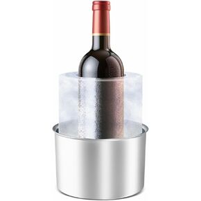 Berlinzo Ice Mold Wine Bottle Chiller - DIY Floral Ice Bucket Mold for Cooling Champagne & Other Beverage Bottles Up To 3.5 In Wide - Floral & Fruits Decorations for Parties, Weddings & Celebrations