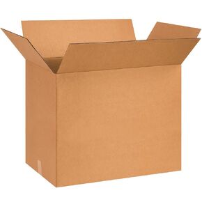 BOX USA 26x16x19 Corrugated Boxes, Large, 26L x 16W x 19H, Pack of 10 | Shipping, Packaging, Moving, Storage Box for Home or Business, Strong Wholesale Bulk Boxes