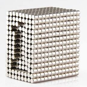 200 pcs 2x2mm Refrigerator Magnets Fridge Magnet Office Magnets Whiteboard Magnets