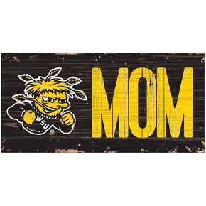 Fan Creations NCAA Mom Wood Sign, Wichita State Shockers