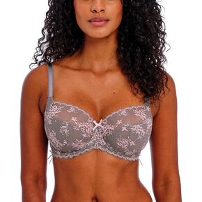 حمالة صدر Freya النسائية Offbeat Decadence Underwire ذات الدعم الجانبي