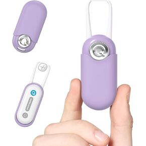 C1S Portable Dental Floss, Auto-Restringing Flosser with Replaceable Floss Capsules, Multi-Hygiene, Reusable Flosser for Flossing on The Go, Recyclable Zero Waste, Unflavored (Shell White)