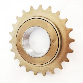 Single Speed Bike Freewheel,22T Bicycle Freewheel Threaded Type Freehub Replacement Part