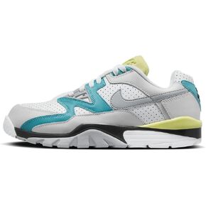 Nike Air Cross Trainer 3 Low Men's Shoes (FQ8829-100, White/Neutral Grey/Teal Nebula/Cement Grey)