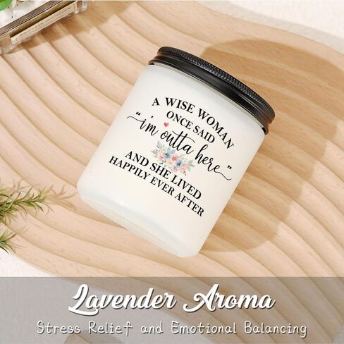 Retirement Gift for Woman Coworker Leaving Gifts for Women Men Goodbye Gifts for Coworkers Going Away Gifts for Coworkers Women Moving Away Gifts for Friends Scented Candles Lavender in Saudi Arabia