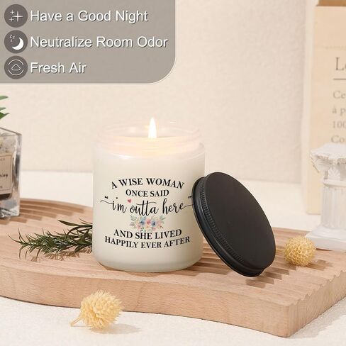 Retirement Gift for Woman Coworker Leaving Gifts for Women Men Goodbye Gifts for Coworkers Going Away Gifts for Coworkers Women Moving Away Gifts for Friends Scented Candles Lavender in Saudi Arabia