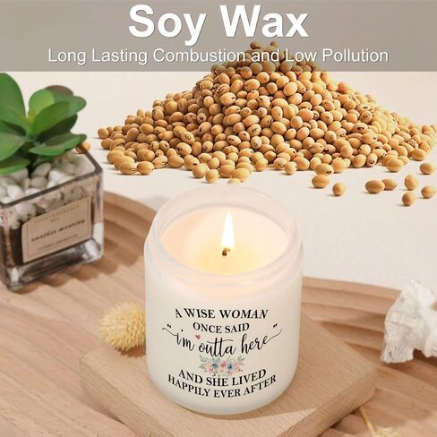Retirement Gift for Woman Coworker Leaving Gifts for Women Men Goodbye Gifts for Coworkers Going Away Gifts for Coworkers Women Moving Away Gifts for Friends Scented Candles Lavender in Saudi Arabia