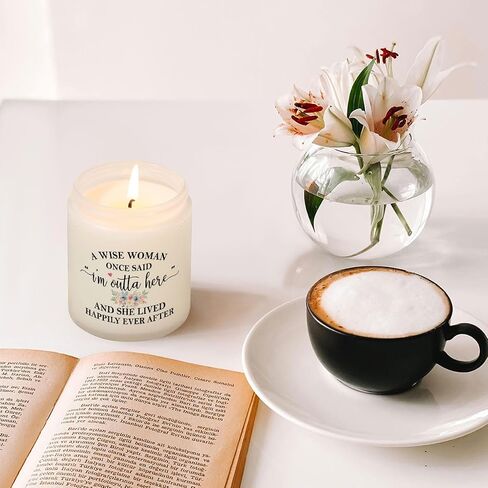 Retirement Gift for Woman Coworker Leaving Gifts for Women Men Goodbye Gifts for Coworkers Going Away Gifts for Coworkers Women Moving Away Gifts for Friends Scented Candles Lavender in Saudi Arabia