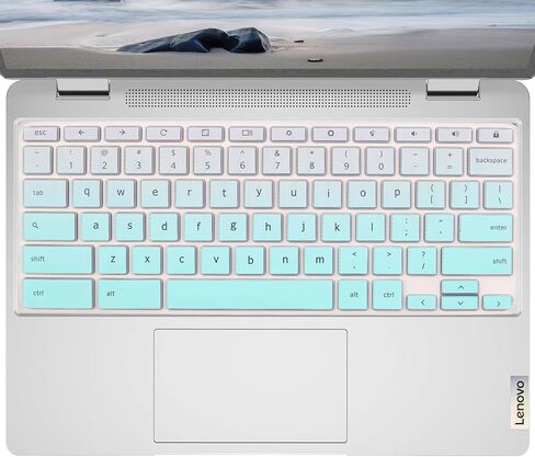 Keyboard Cover for Lenovo Chromebook Flex 3 11"/Lenovo Chromebook C340 C330 11.6" / Lenovo IdeaPad Flex 3 11.6"/ Lenovo Chromebook 100e 300e 500e N23 N22 N21 N20 11.6",Black in Saudi Arabia