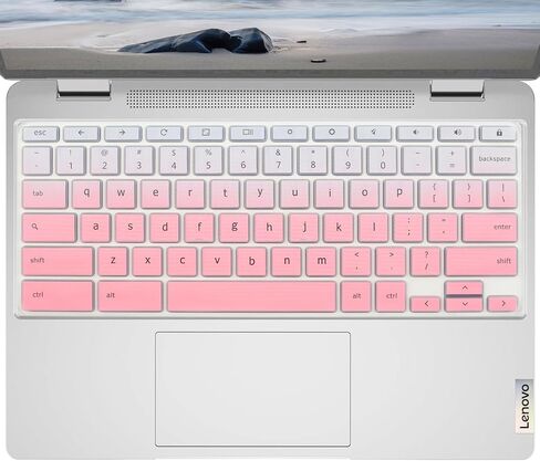Keyboard Cover for Lenovo Chromebook Flex 3 11"/Lenovo Chromebook C340 C330 11.6" / Lenovo IdeaPad Flex 3 11.6"/ Lenovo Chromebook 100e 300e 500e N23 N22 N21 N20 11.6",Black in Saudi Arabia