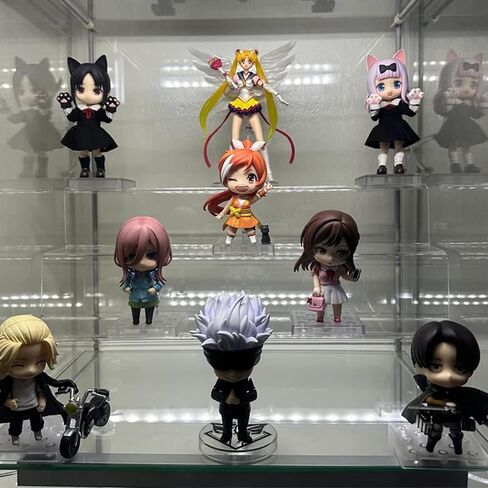 Acrylic Three Steps Riser Stand for IKEA Detolf in Saudi Arabia