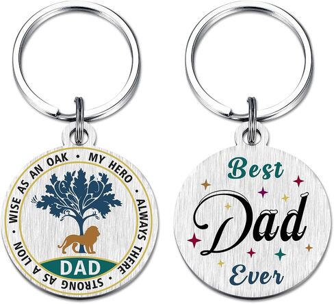 Drive Safe Dad Keychain – Fathers Day Gift for Dad from Son Daughter, Ideal for Dad Father’s Day and Birthdays in Saudi Arabia