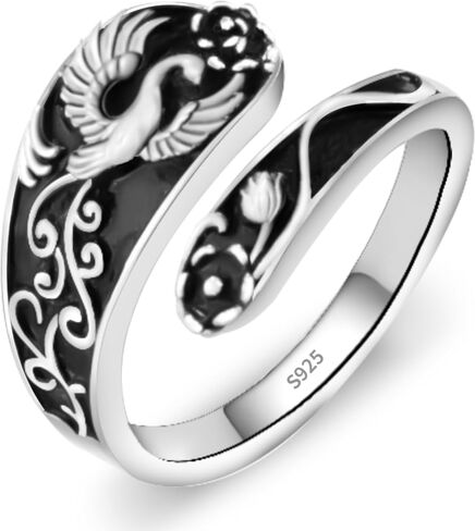 Cross Rings for Women, Spoon Rings for Women Sterling Silver Adjustable Thumb Faith Ring for Women Men Unisex, Christian Ring Jewelry for Birthday Party Gifts in Saudi Arabia