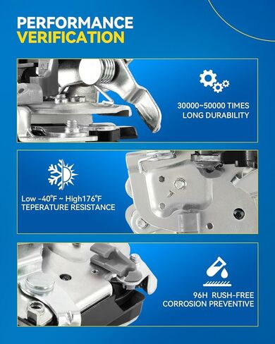 PHILTOP Tailgate Door Lock Actuator Compatible with Camaro 2010-2021, Sonic 2012-2020, OE Trunk Latch Actuator Replace#DLA11512 940-108 in Kuwait