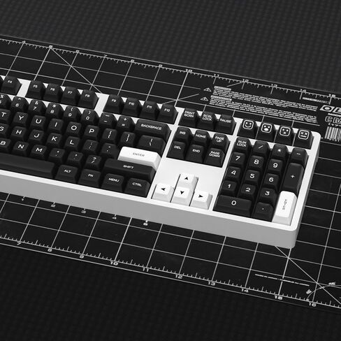 SA Profile Monsters PBT Double Shot Keycap Set,160 Keys Black and Blue Custom Key Caps Keycaps 60 Percent Retro Keycaps for 61/64/68/84/87/100/104/108 Mechanical Keyboard in Saudi Arabia