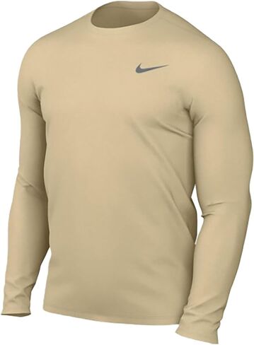 Nike Men's Team Legend Long Sleeve Tee Shirt (Medium, Maroon) in Saudi Arabia
