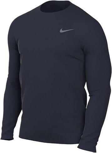 Nike Men's Team Legend Long Sleeve Tee Shirt (Medium, Maroon) in Saudi Arabia