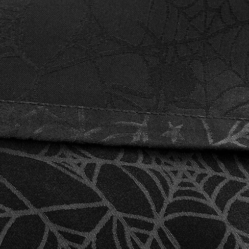 joybest Halloween Table Runner, 14 x 72 Inch Black Spider Web Table Runner for Halloween Table Decorations in Saudi Arabia