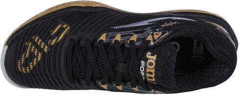 Joma T.Point للرجال 2371 TPOINS2371P، للرجال، أسود/أبيض/ذهبي، 10.5 US in Saudi Arabia